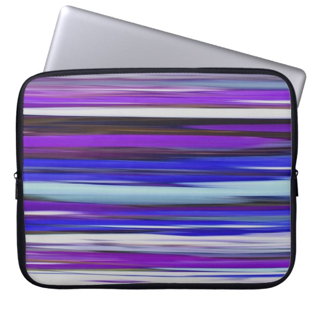 Abstract #2: Ultraviolet blur Laptop Sleeve (Front)