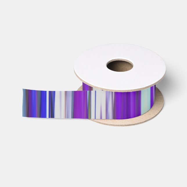 Abstract #2: Ultraviolet blur Satin Ribbon (Spool)