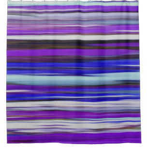 Abstract #2: Ultraviolet blur Shower Curtain