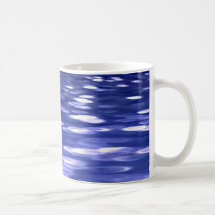Abstract #3: Blue shimmer Coffee Mug