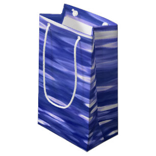 Abstract #3: Blue shimmer Small Gift Bag