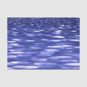 Abstract #3: Blue shimmer Tissue Paper