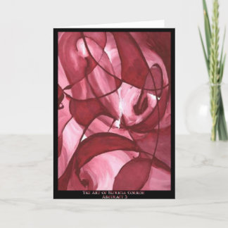 Abstract 3 card