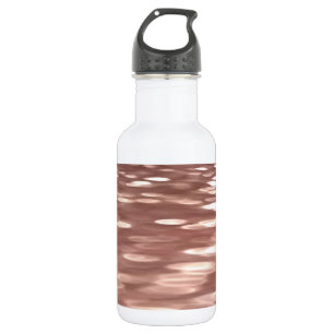 Abstract #3: Copper Rose Gold shimmer 532 Ml Water Bottle