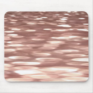 Abstract #3: Copper Rose Gold shimmer Mouse Mat