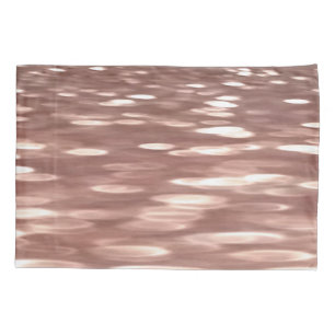 Abstract #3: Copper Rose Gold shimmer Pillowcase