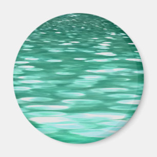 Abstract #3: Green Shimmer Magnet