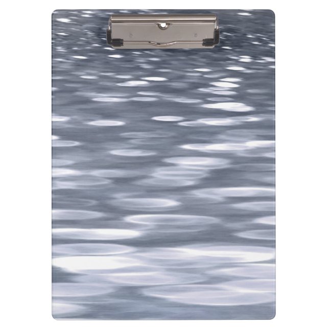 Abstract #3: Gunmetal shimmer Clipboard (Front)