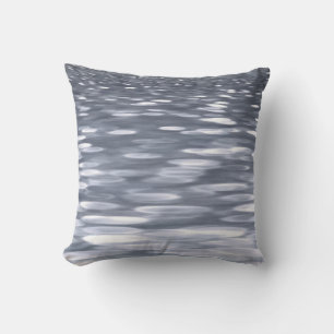 Abstract #3: Gunmetal shimmer Cushion