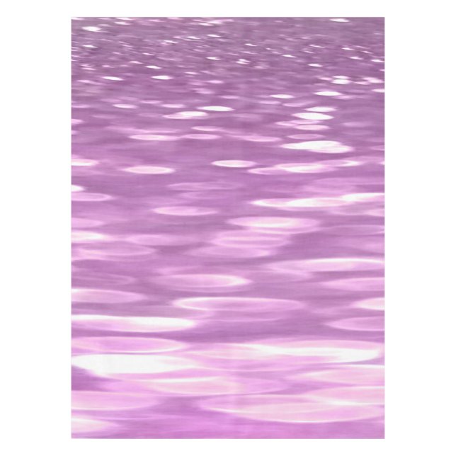 Abstract #3: Lilac Shimmer Tablecloth (Front)