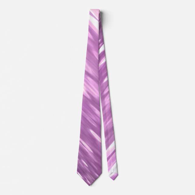 Abstract #3: Lilac Shimmer Tie (Front)