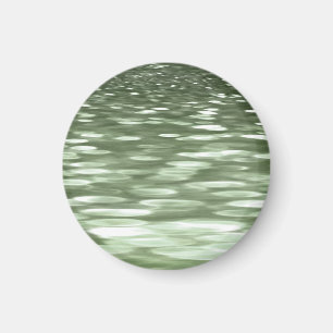 Abstract #3: Olive green blur Magnet