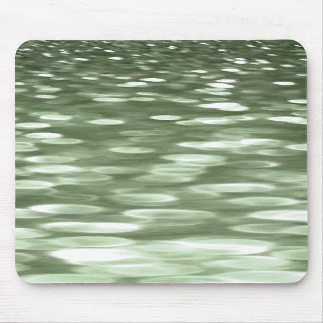 Abstract #3: Olive green blur Mouse Mat (Front)