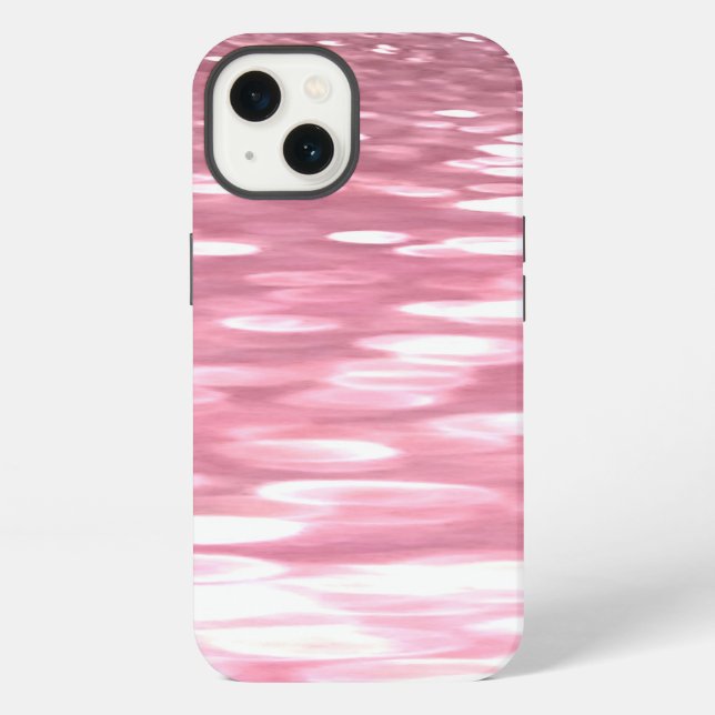 Abstract #3: Pink shimmer Case-Mate iPhone Case (Back)