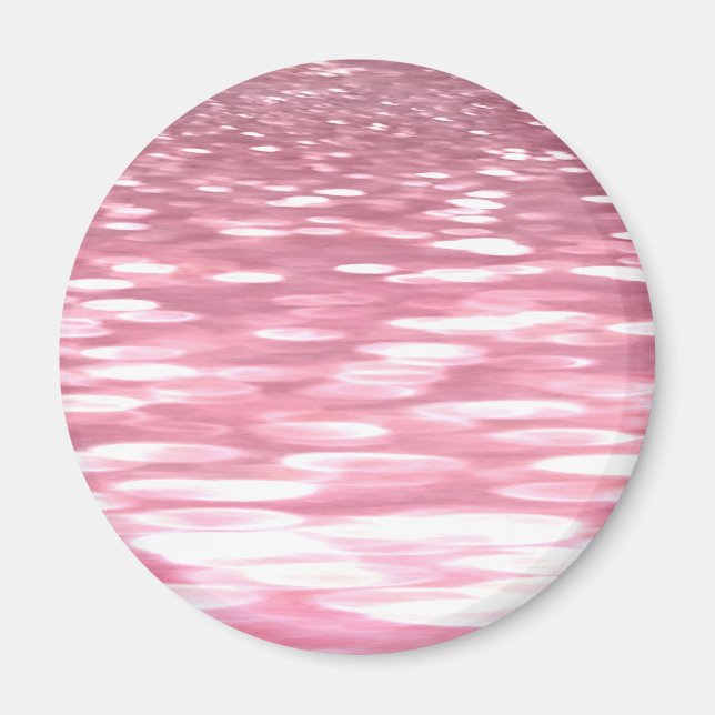 Abstract #3: Pink shimmer Magnet (Front)