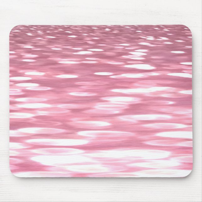 Abstract #3: Pink shimmer Mouse Mat (Front)
