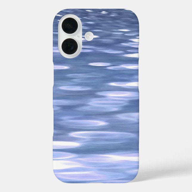 Abstract #3: Powder blue shimmer Case-Mate iPhone Case (Back)