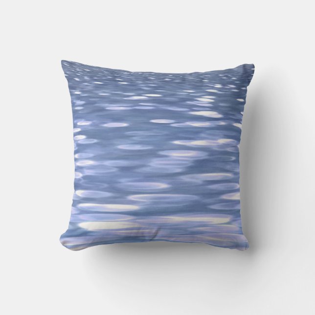 Abstract #3: Powder blue shimmer Cushion (Front)