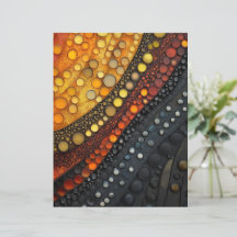 Abstract 3D Design Scrapbook Paper