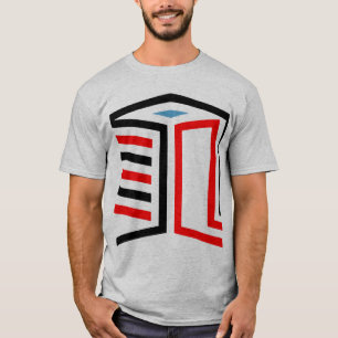 Abstract 3d Geometric Cube Design T-Shirt