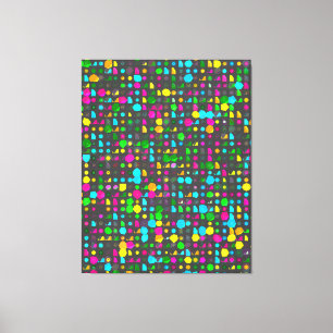 Abstract 3d Geometric Pattern  Canvas Print
