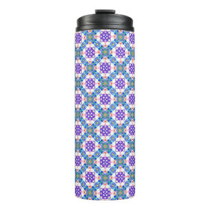 Abstract 3D Illustration of Modern Pattern3d illus Thermal Tumbler