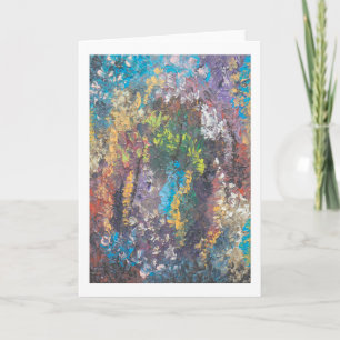 Abstract 47 - Blank Inside Card