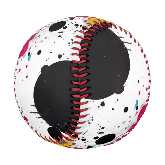 Abstract #4 baseball (Angled)