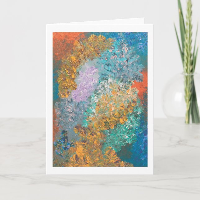 Abstract 51 - Blank Inside Card (Front)