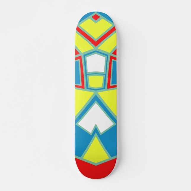 Abstract #571 skateboard (Front)