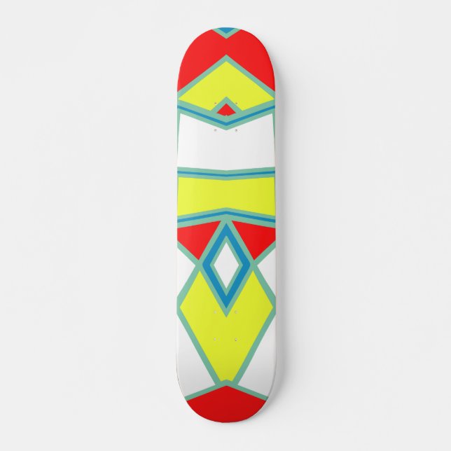 Abstract #581 skateboard (Front)