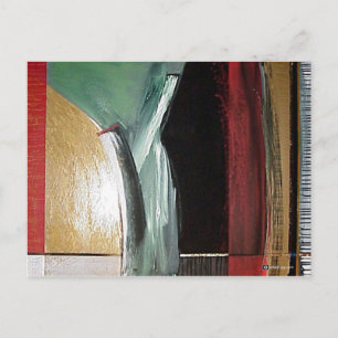 abstract 5 postcard