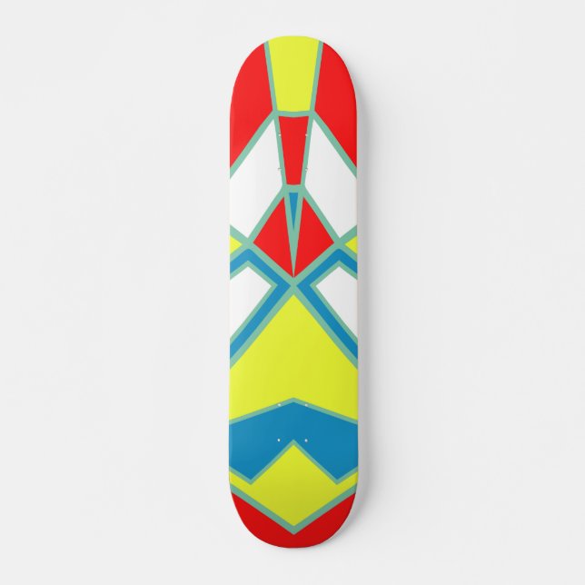 Abstract #601 skateboard (Front)