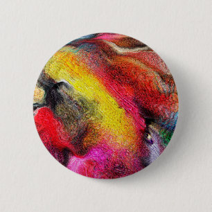 Abstract 6 Cm Round Badge