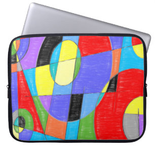 Abstract #750 laptop sleeve
