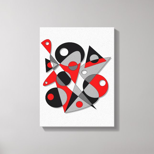 Abstract #81 canvas print (Front)