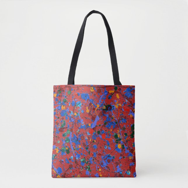 Abstract #906 Customisable Tote Bag (Front)