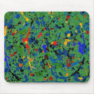 Abstract #908 mouse mat