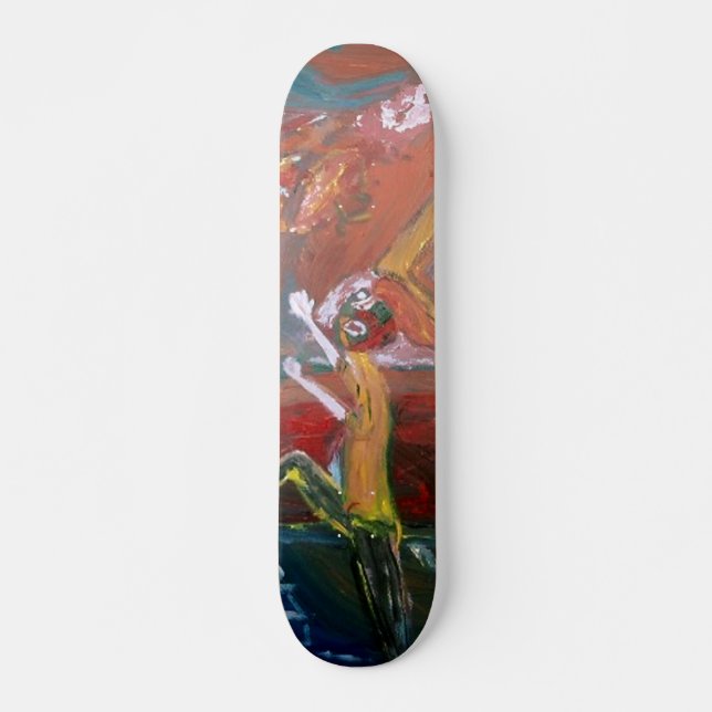 ABSTRACT 911 SKATEBOARD (Front)