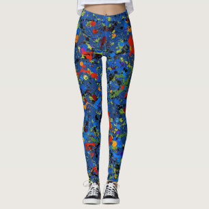 Abstract #913 leggings