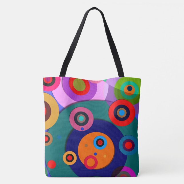 Abstract #928 tote bag (Back)
