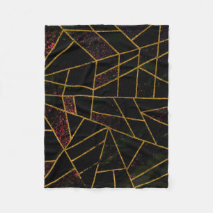 Abstract #939 fleece blanket