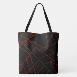 Abstract #948 Red Tote Bag