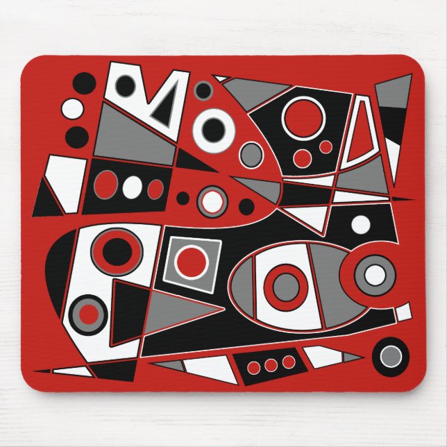 Abstract #968 mouse mat (Front)