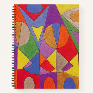 Abstract Acrylic 1 Notebook