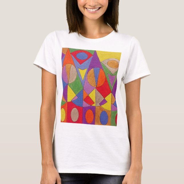 Abstract Acrylic 1 T-Shirt (Front)