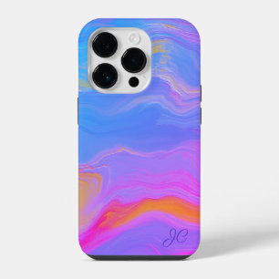 Abstract Acrylic Flow - Summer Breezes iPhone 14 Pro Case
