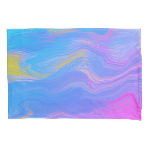 Abstract Acrylic Flow - Summer Breezes Pillowcase