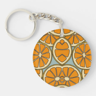 Abstract acrylic keychain