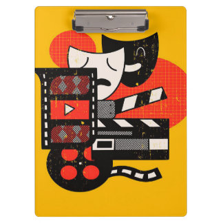 Abstract Acting Theatre| Drama theatre Clipboard